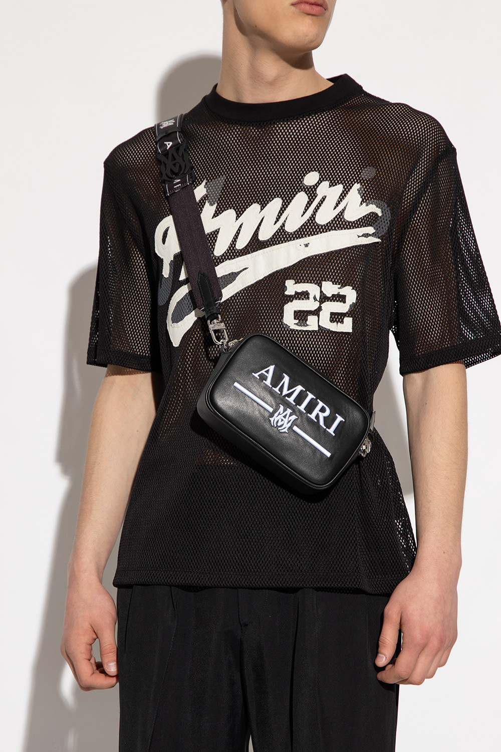 Amiri Leather shoulder bag | Men's Bags | Vitkac
